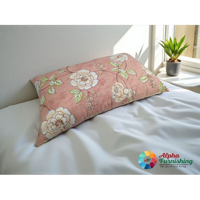 Sale Active 17 x 27 Inch Medium Hard White Cotton Filled Standard Size Pillow – Pack of 2